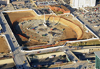 Sprint Center Construction Progress 1